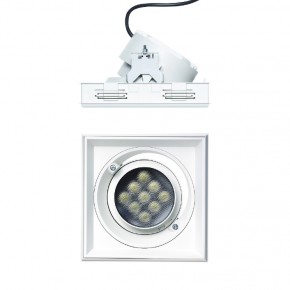 Quintessence square Recessed spotlights, recessed floodlights