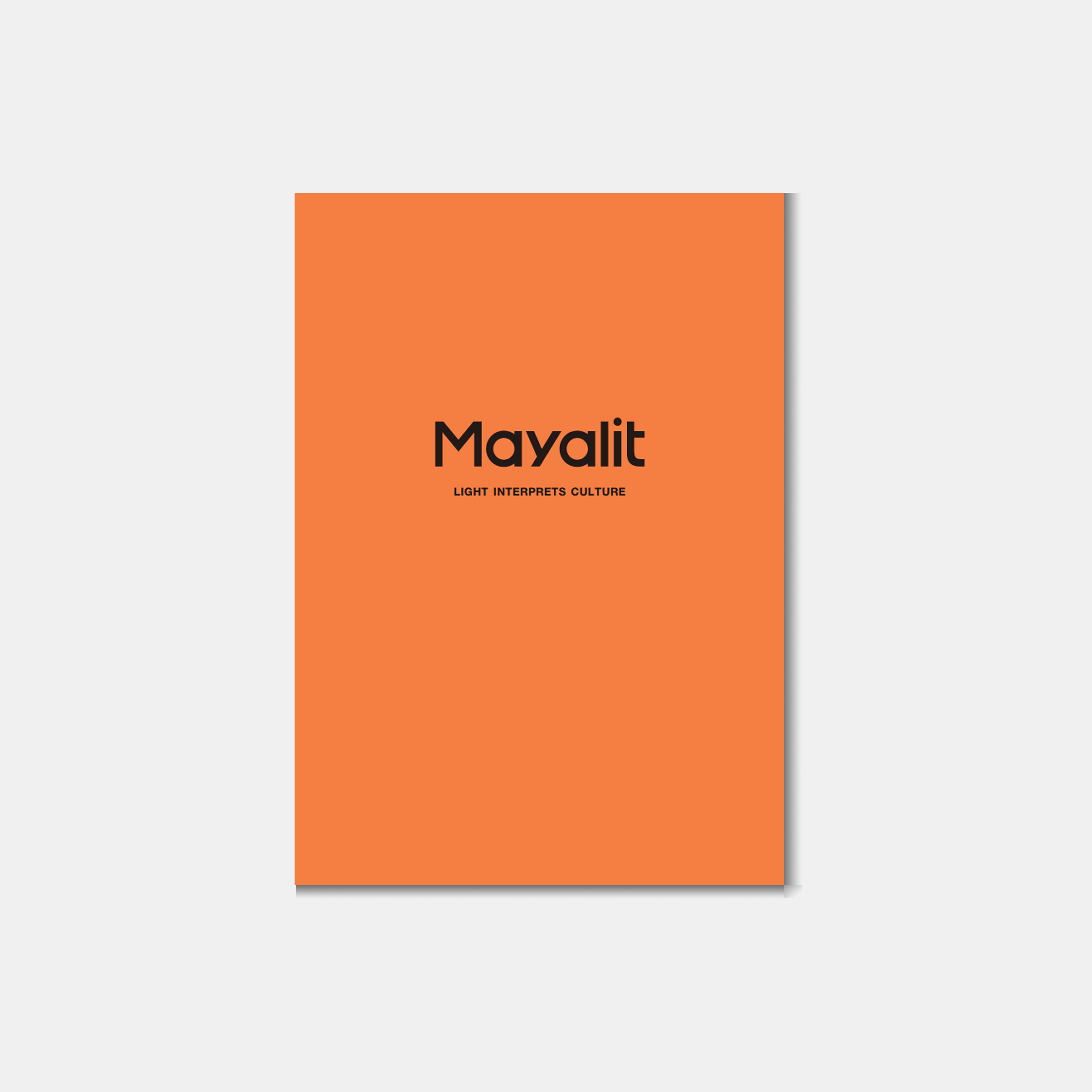 Mayalit 종합 카탈로그 표지