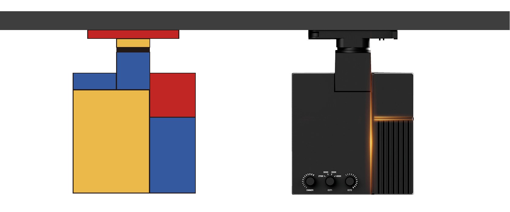 Ben design concept from Mondrian