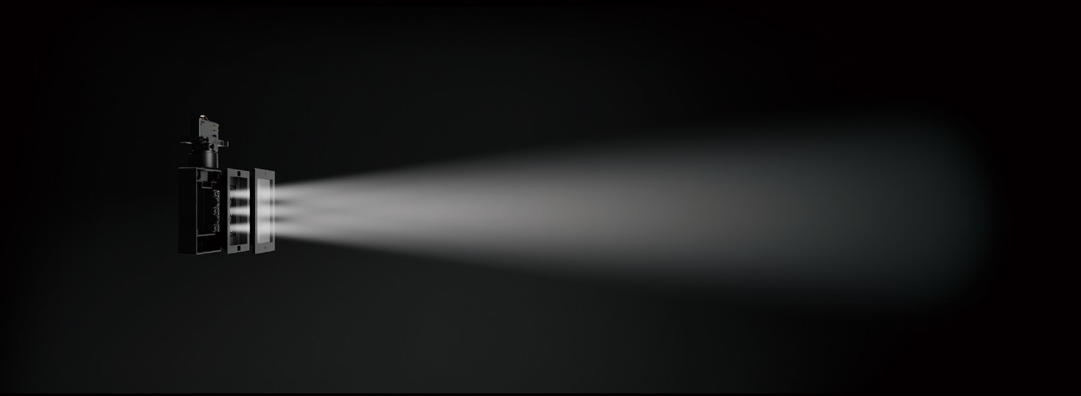 Ben dual optics beam