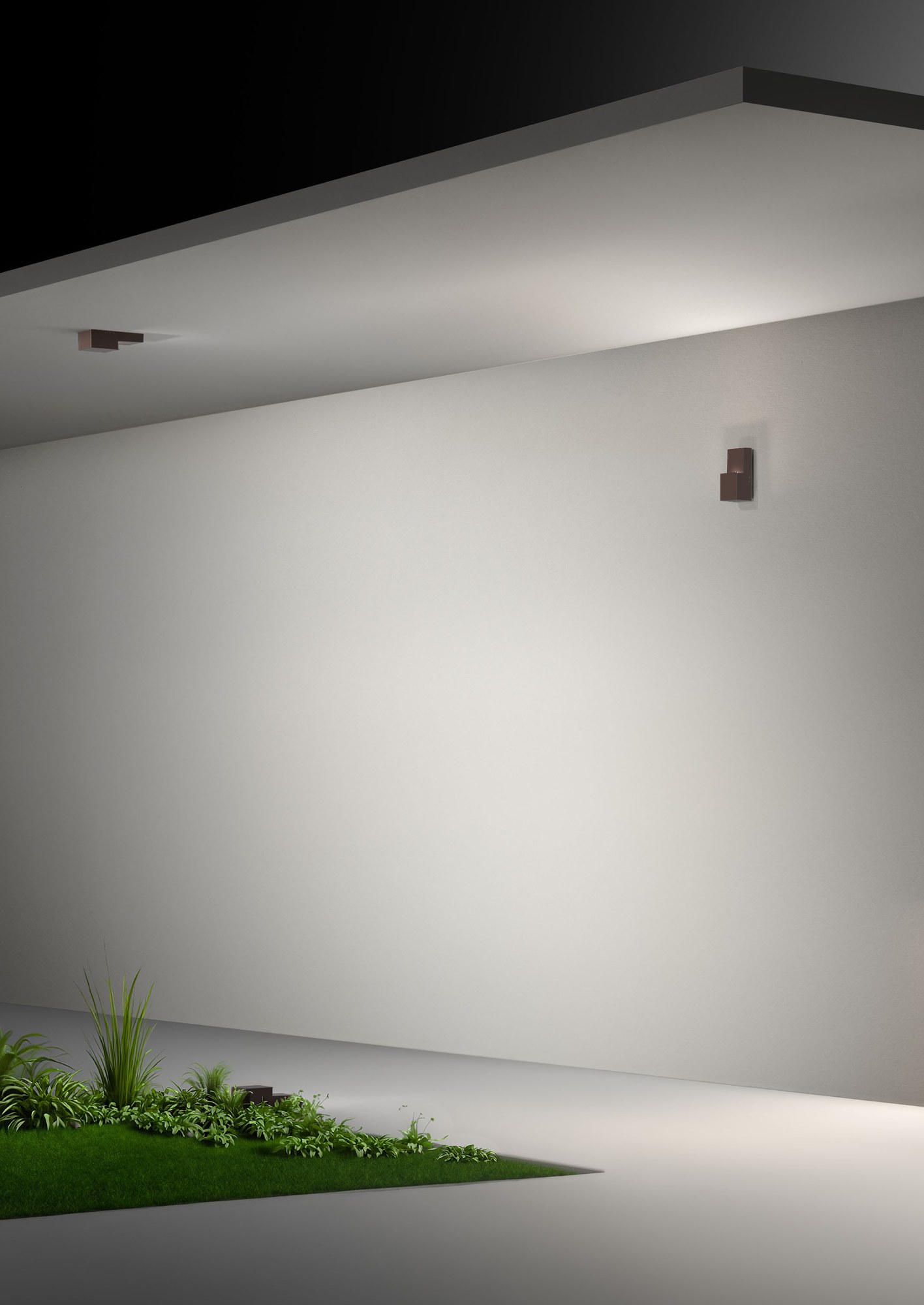 Drift S surface-mounted wall light detail