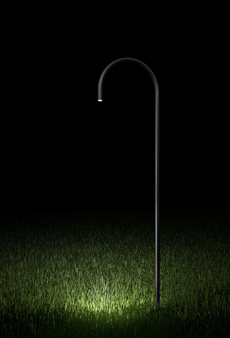 Twig Ink Black on a lawn